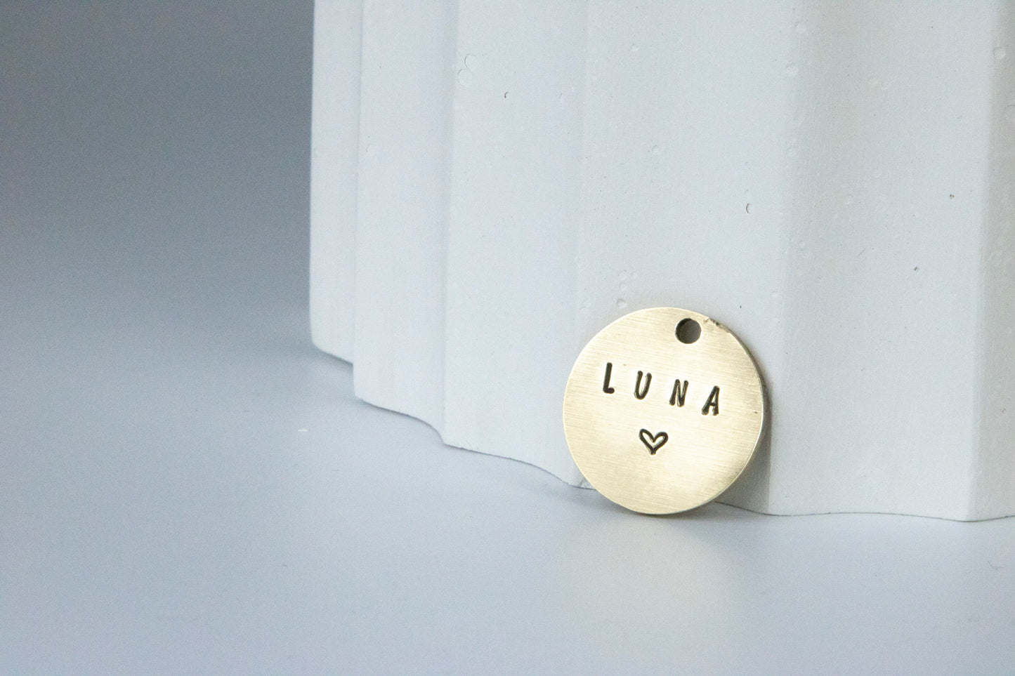 Brass Pet ID Tag