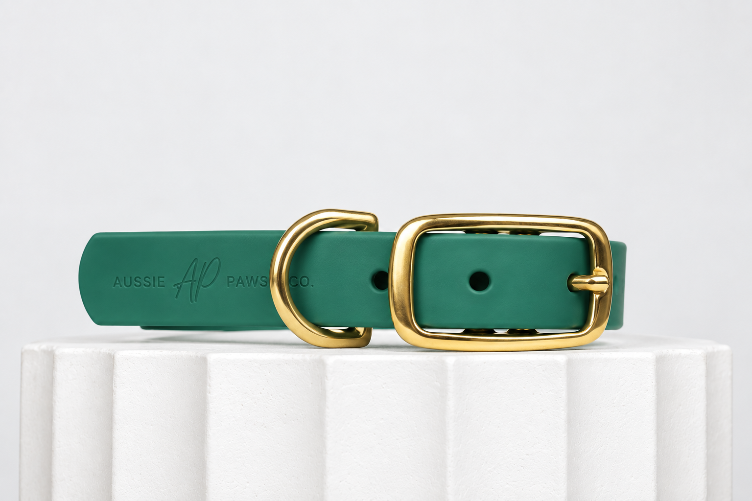Waterproof Dog Collar | Alpine Green
