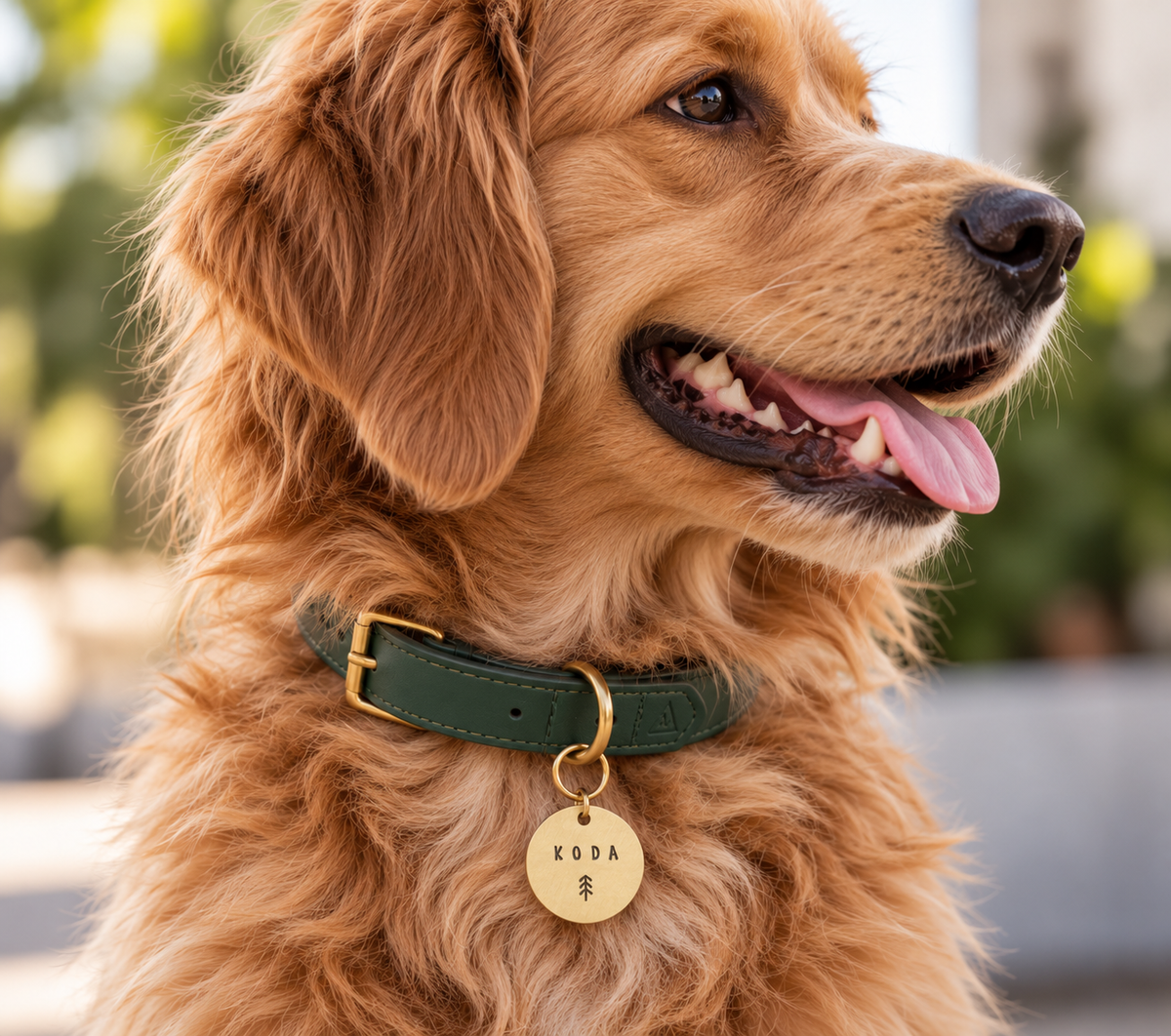 Personalised Pet Tag | Tree