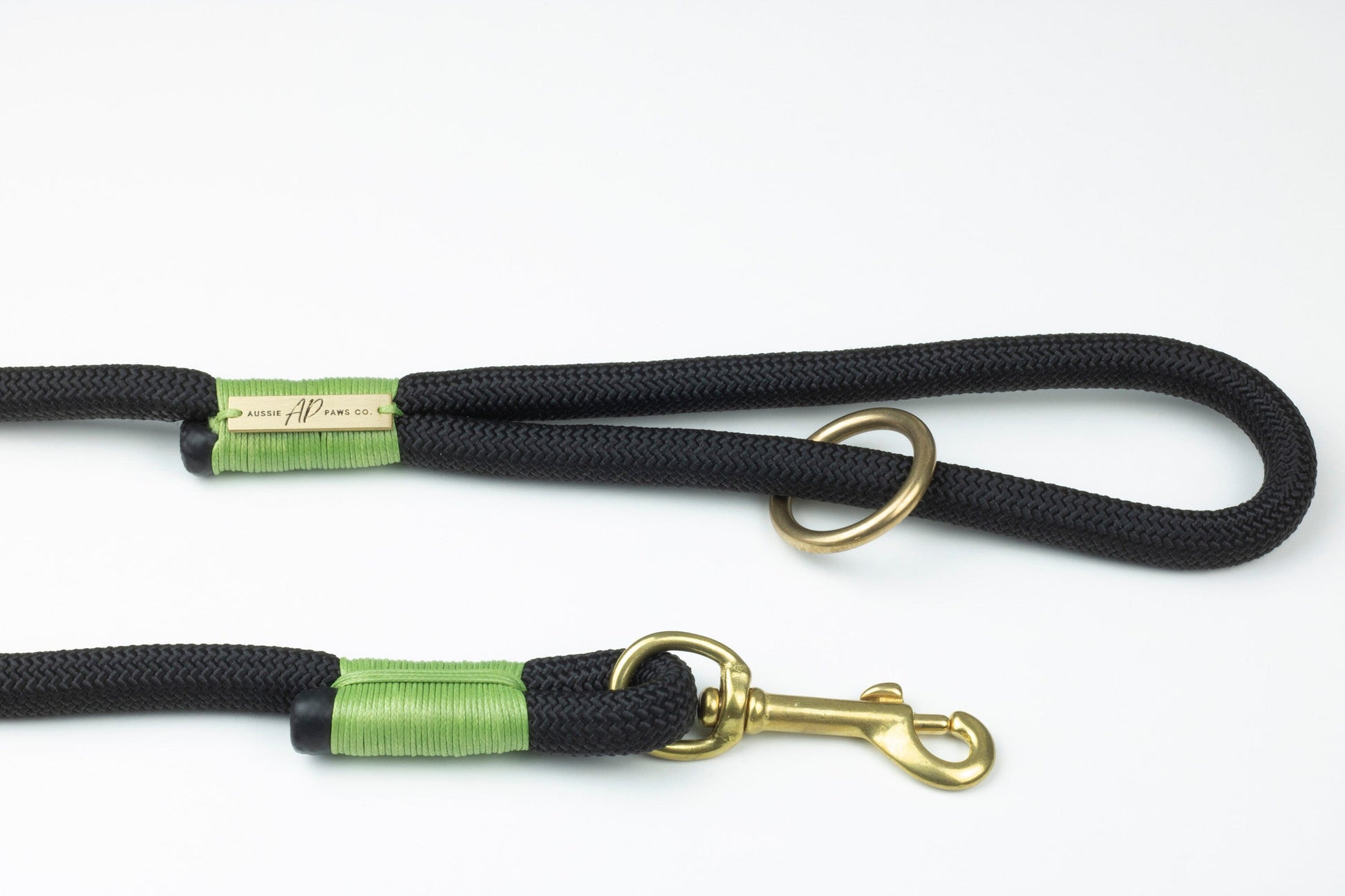 Rope Dog Lead Black Aussie Paws Co Aussie Paws Co.