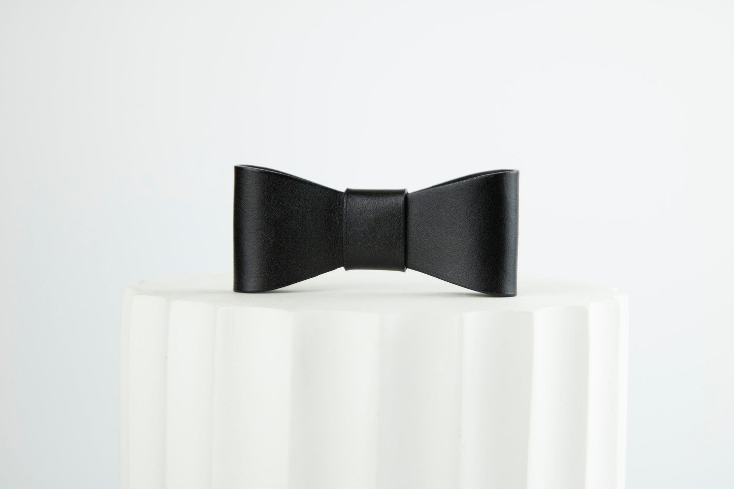 black dog bow tie